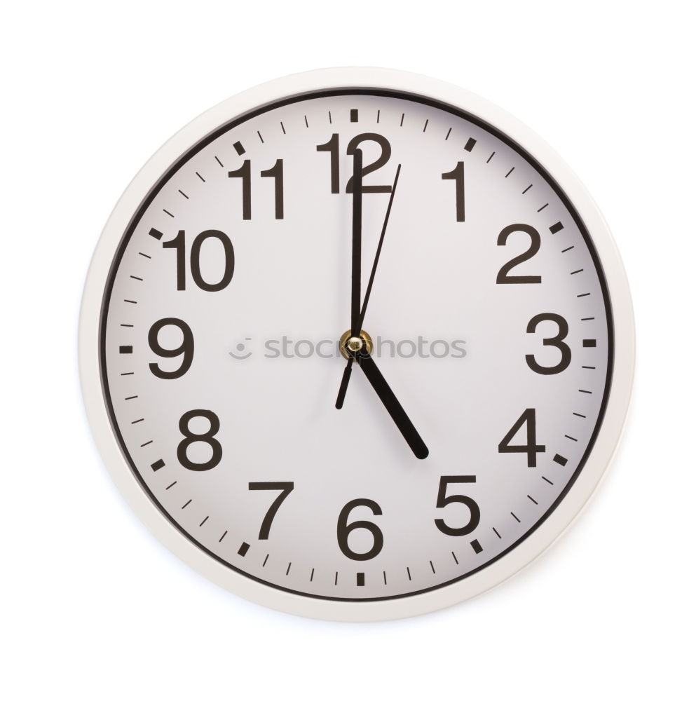 Similar – shortly after half Clock