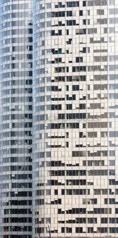 Similar – Image, Stock Photo High-rise facade with balconies