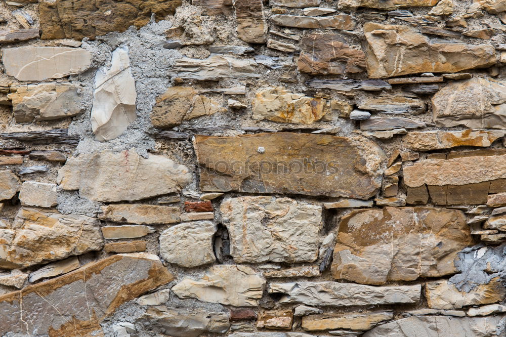 Similar – Stein für Stein Mauer Wand