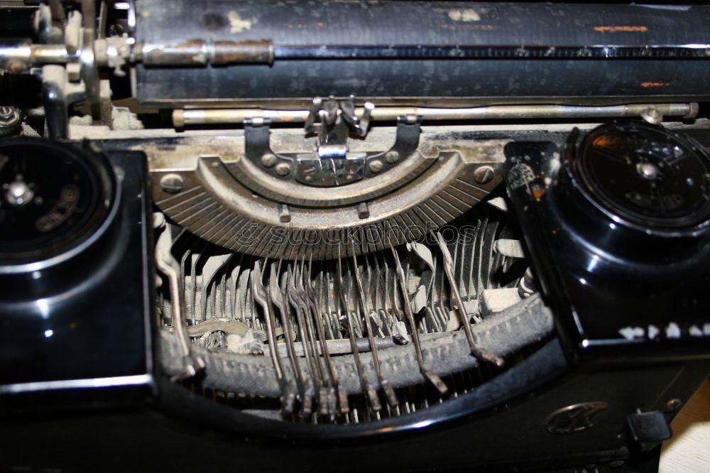 text work Typewriter