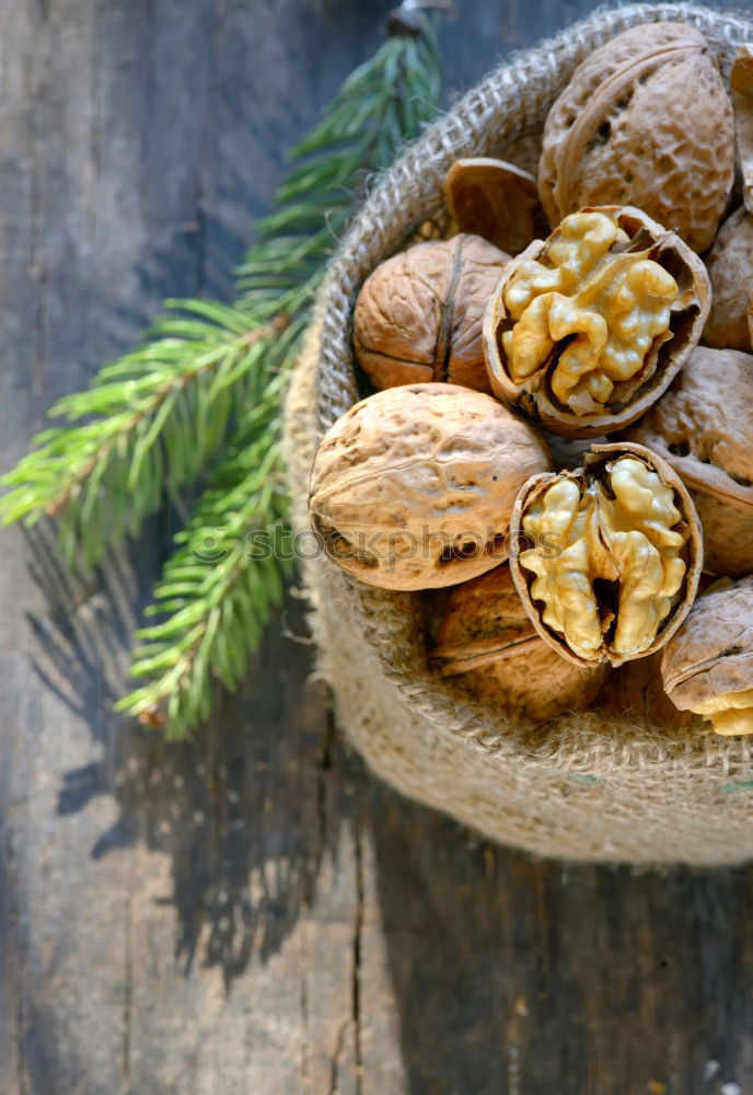 Image, Stock Photo cookies made from oat flakes