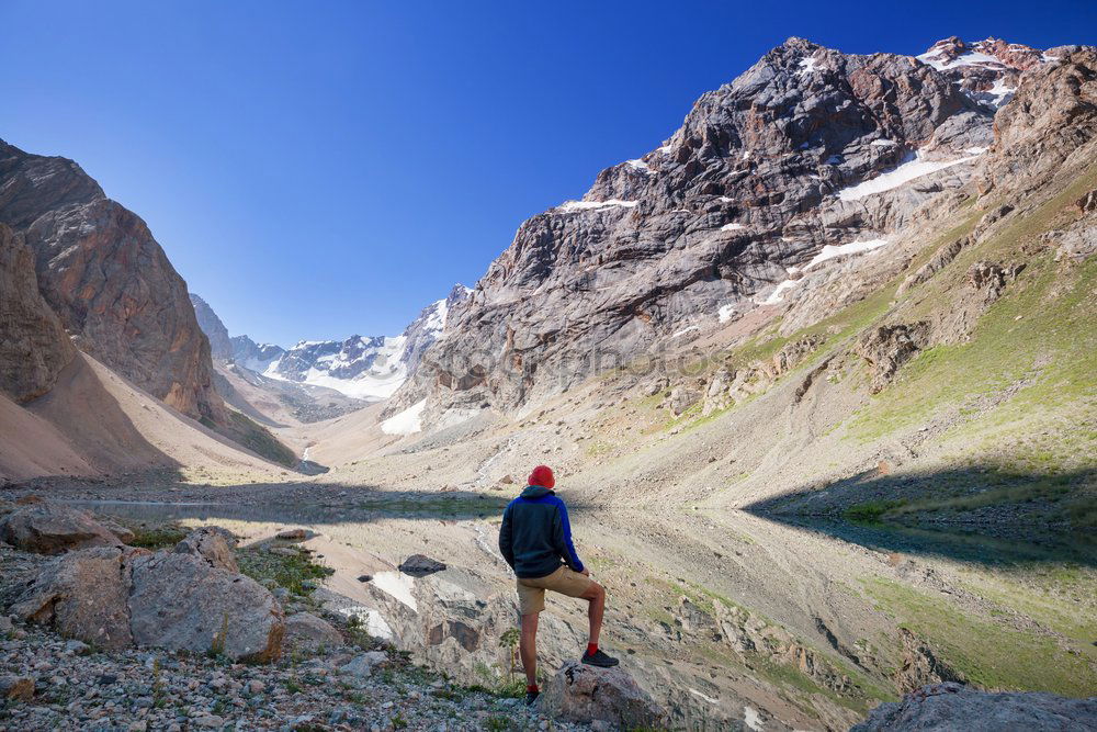 Similar – Aconcagua Trekking Hiking