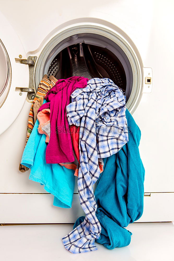 Face mask in a washing machine, hygiene, disinfection