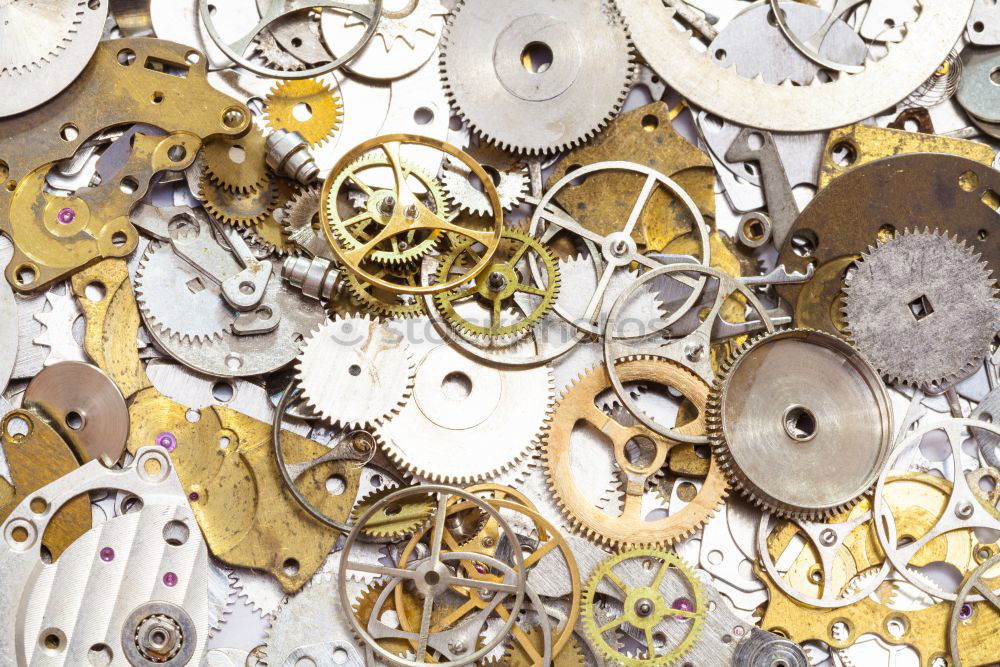 Image, Stock Photo Old clocks Clock Time