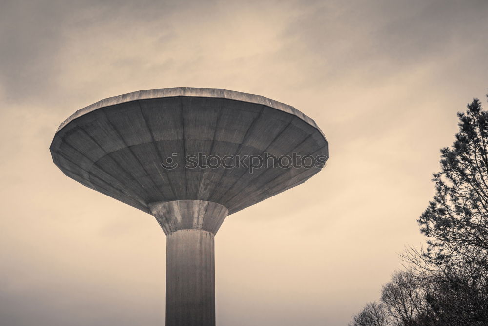 Similar – television tower Fog