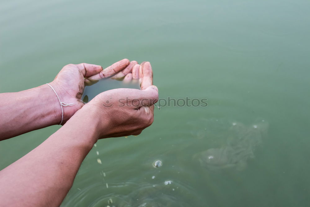 Similar – Image, Stock Photo Shoes off, in the wet