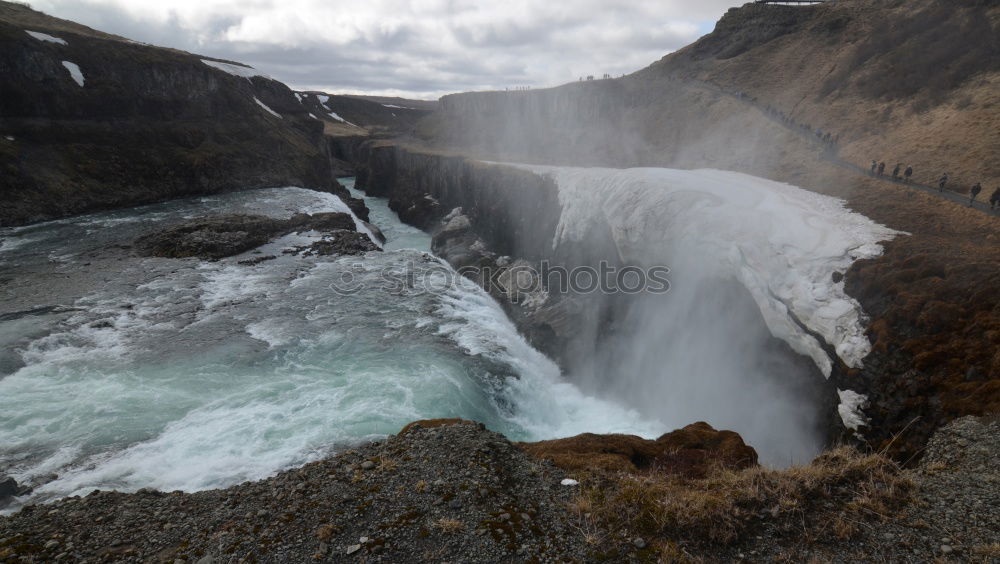 Similar – Miniature waterfall