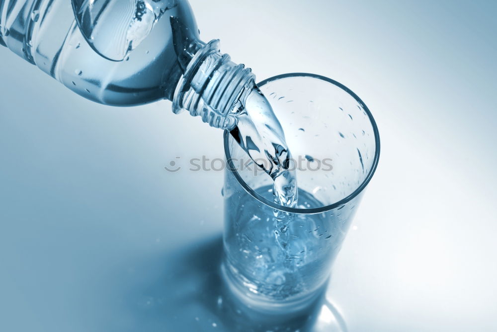 Similar – Boy holding vase with water near face