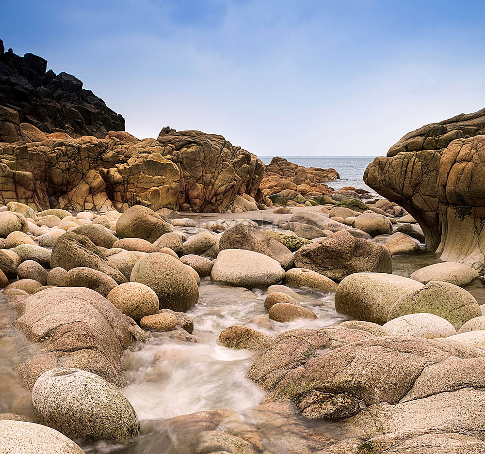 Similar – Image, Stock Photo Atlantic coast in Brittany