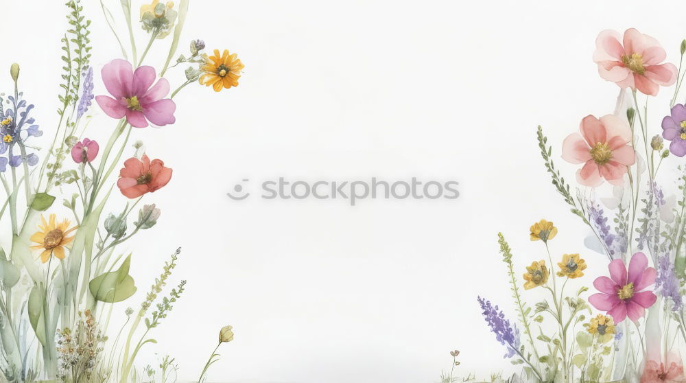 Similar – Yellow, buttercups from frog perspective