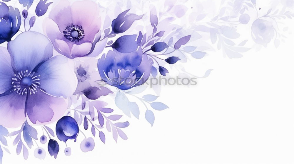 Similar – Foto Bild Blaue Blumen auf blauem Hintergrund