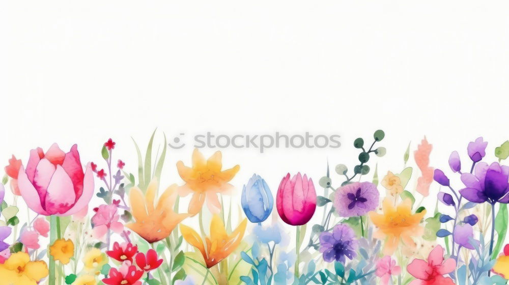 Similar – Colorful beautiful garden flowers selection