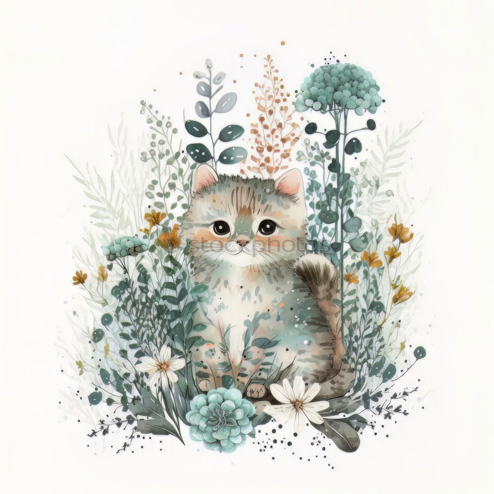 Similar – Image, Stock Photo meow Leisure and hobbies