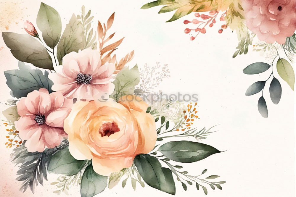 Image, Stock Photo Beautiful Gerbera Flowers