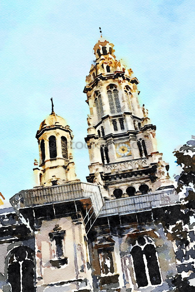 Similar – Image, Stock Photo Exterior of The Cathedral and former Great Mosque of Cordoba