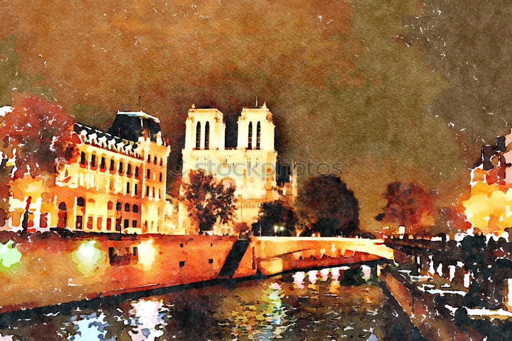 Similar – Image, Stock Photo Notre Dame Paris