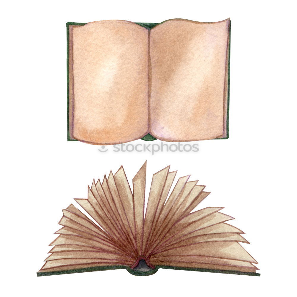 Similar – open book Book Things Side