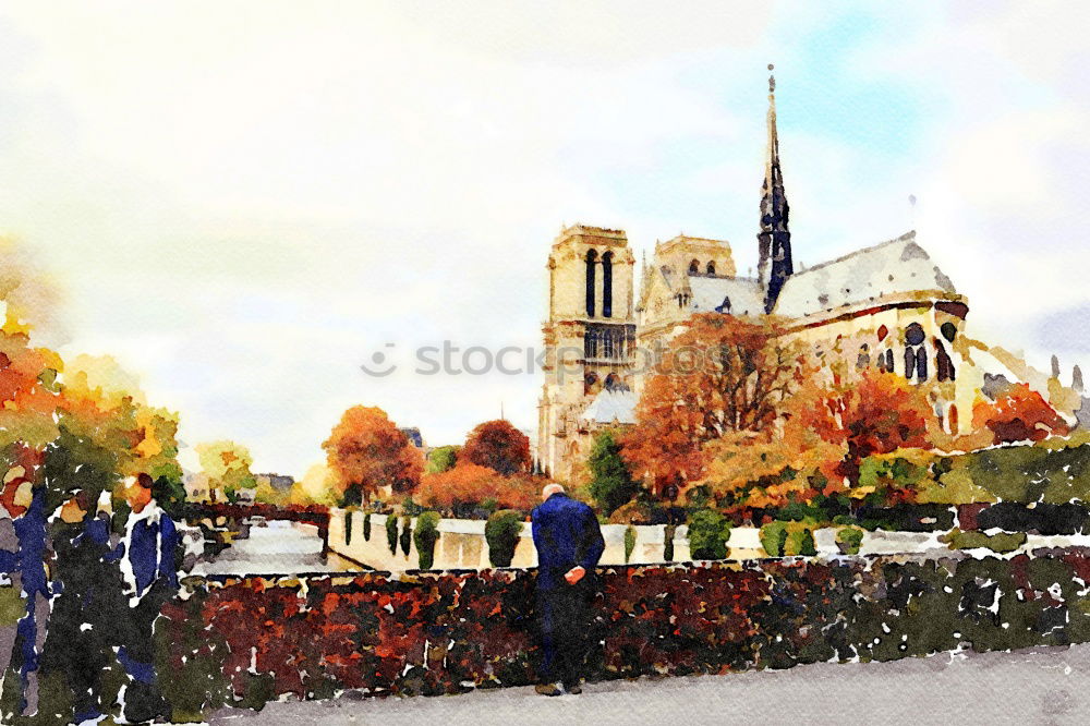 Similar – Image, Stock Photo Notre Dame Paris