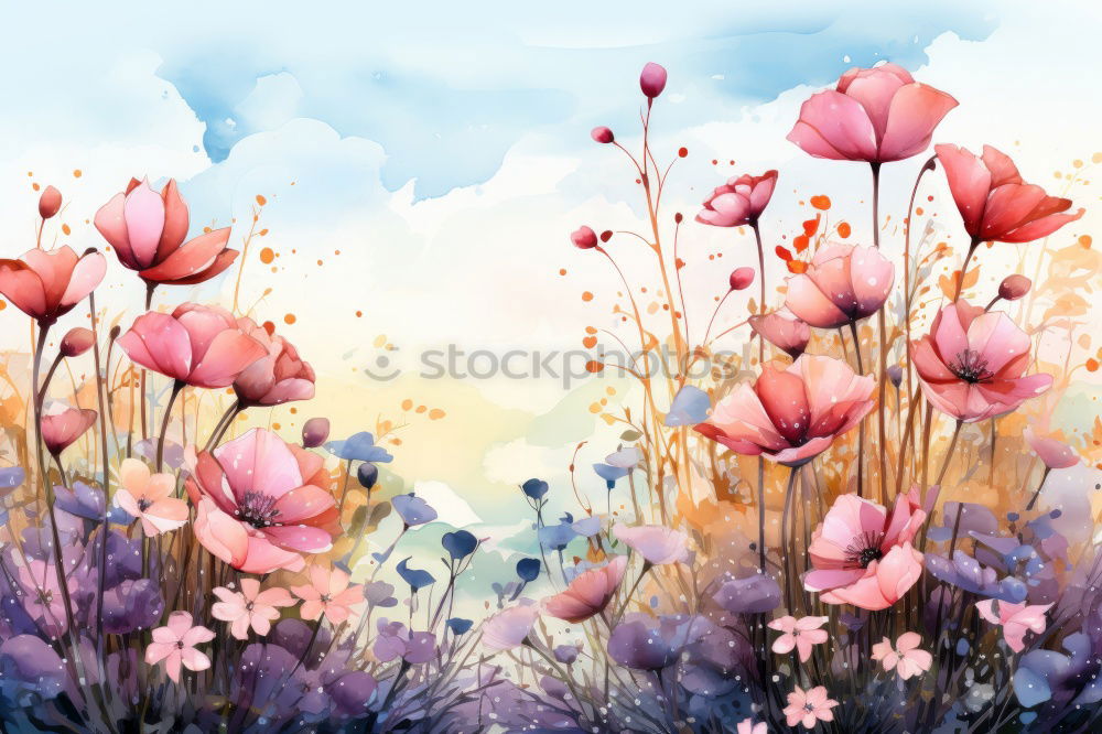 Similar – Flowers with beautiful petals