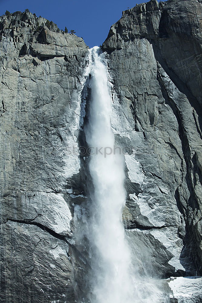 Similar – Image, Stock Photo Waterfall Yosemite NP II