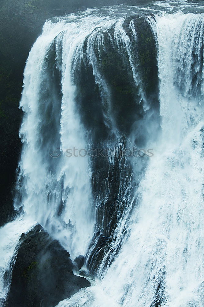 Similar – Image, Stock Photo The Wave at the Abyss