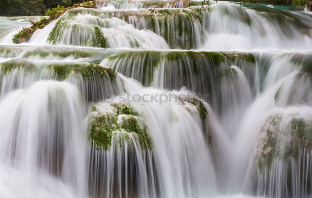 Similar – Image, Stock Photo waterfall Water Waterfall