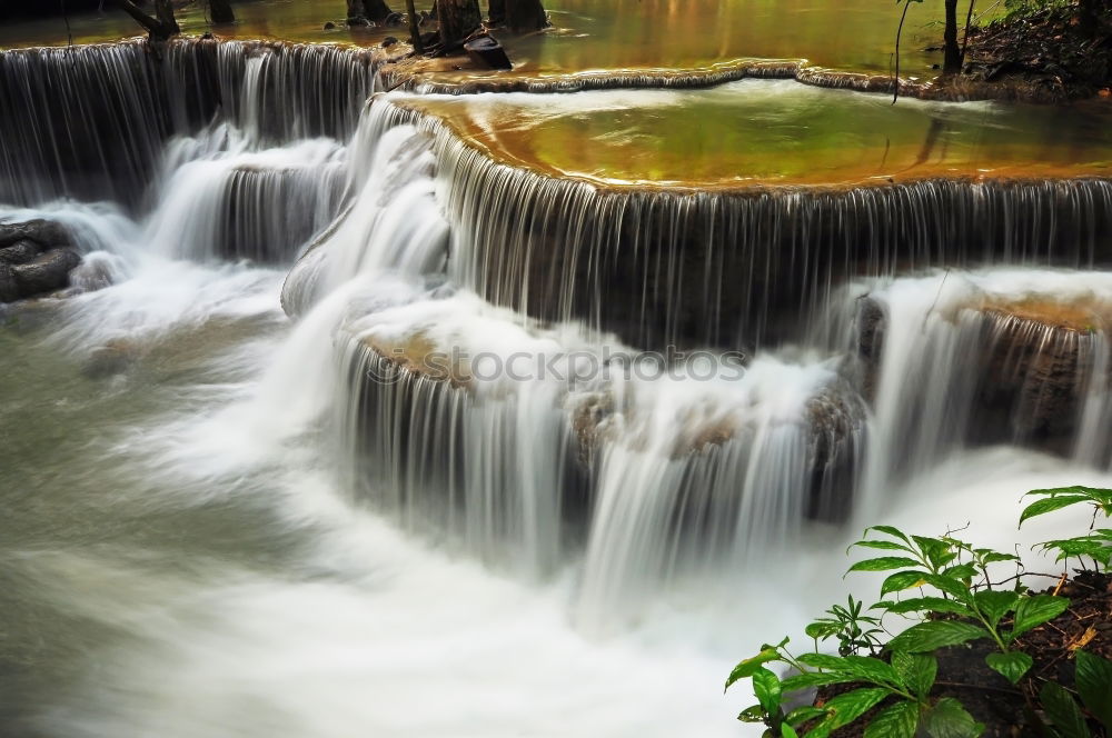 Similar – Image, Stock Photo pure nature Waterfall