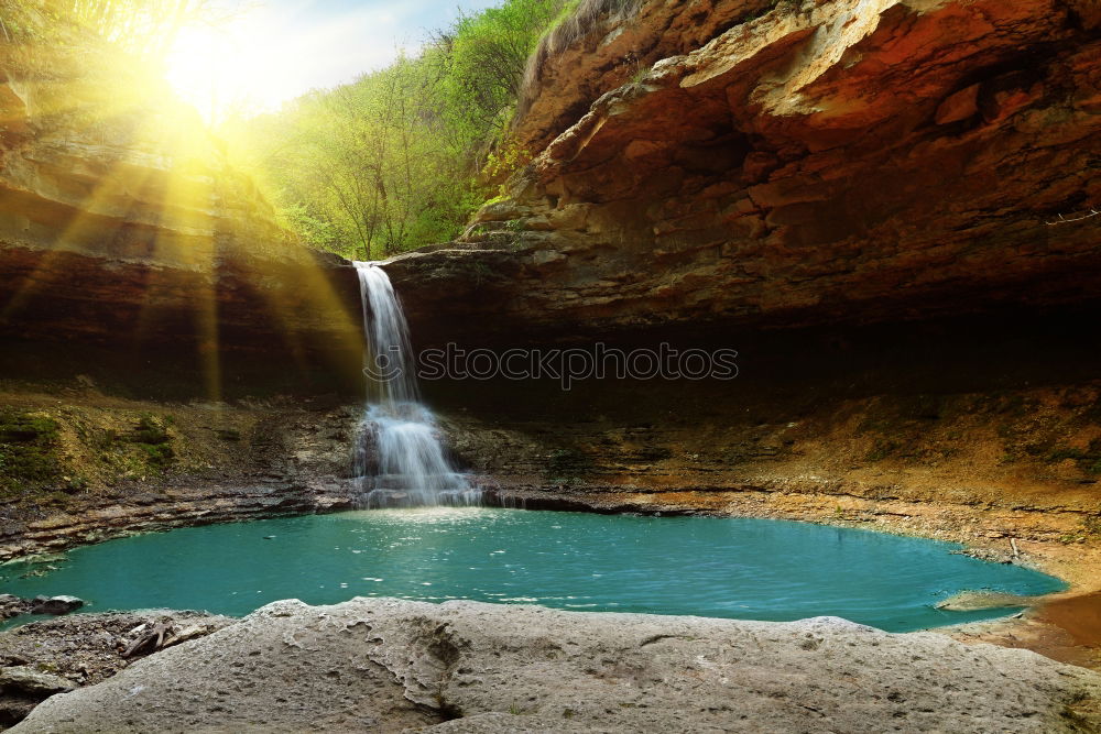 Similar – Image, Stock Photo waterfall Environment