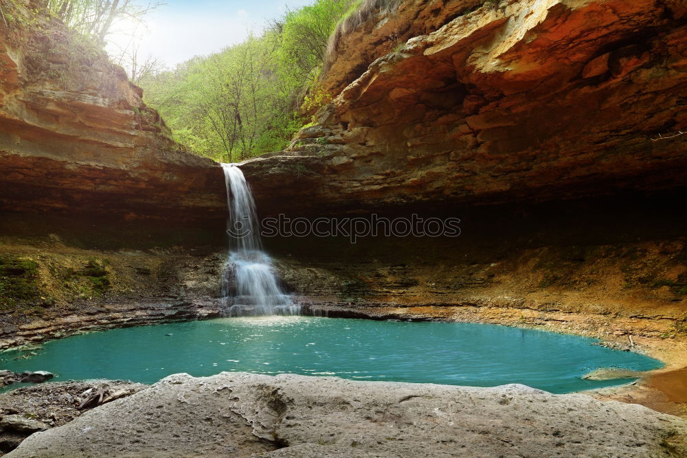 Similar – Image, Stock Photo waterfall Environment