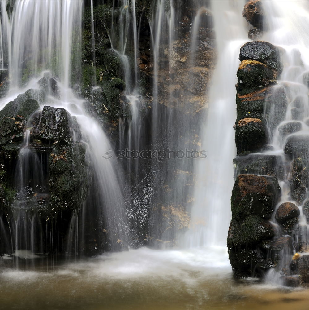 Similar – Image, Stock Photo pure nature Waterfall