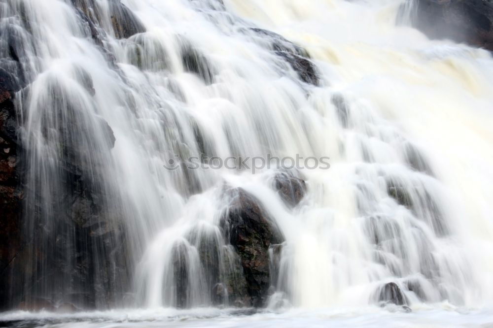 Similar – Image, Stock Photo Water falls Mountain