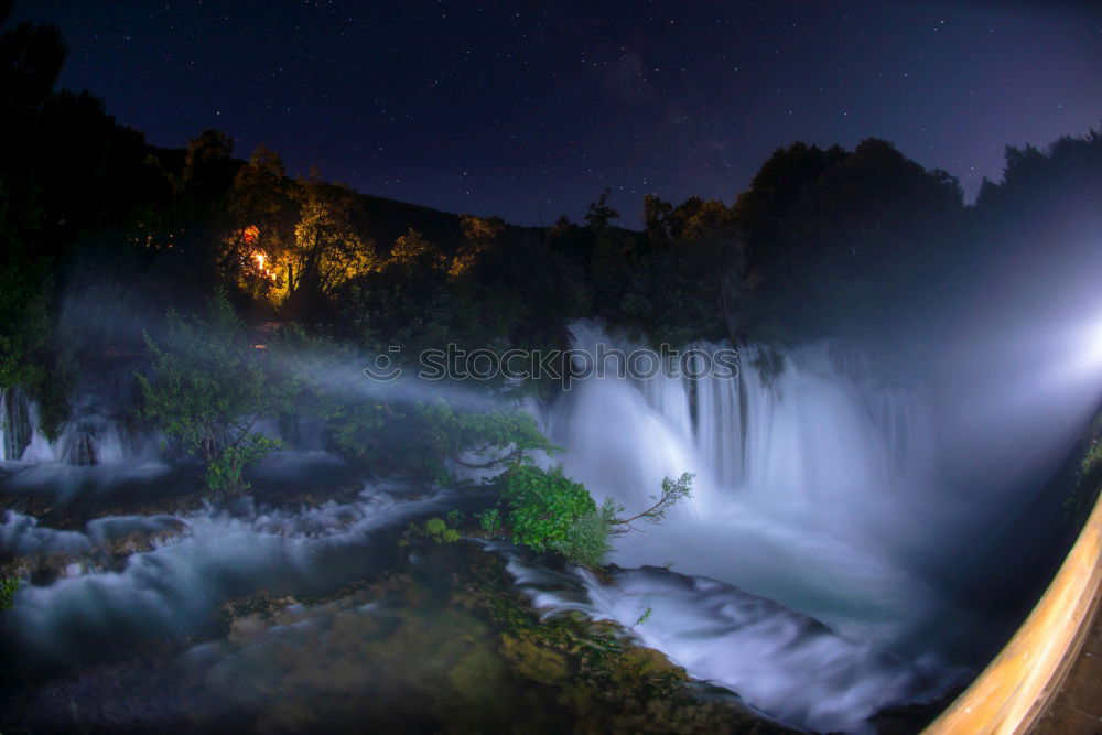 Similar – Sicht auf den Wasserfall