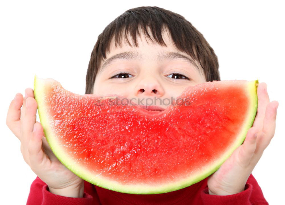 Similar – Image, Stock Photo A heart and a melon Part II