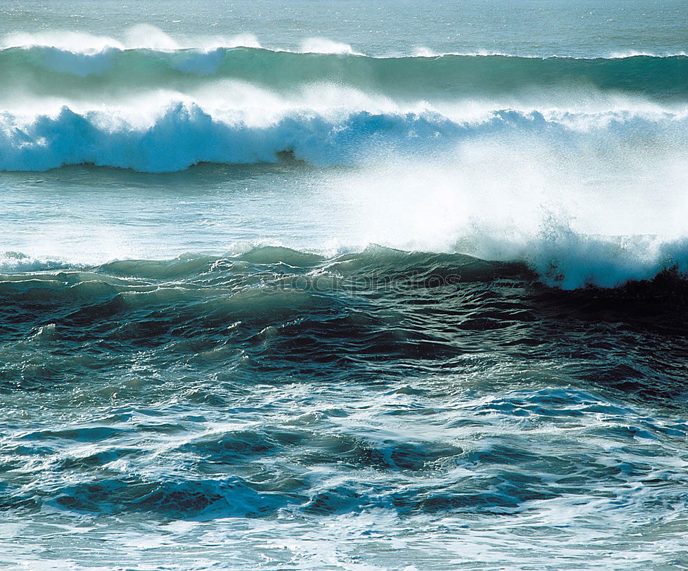 Similar – Foto Bild graublaue Nordseewelle mit Silberschimmer