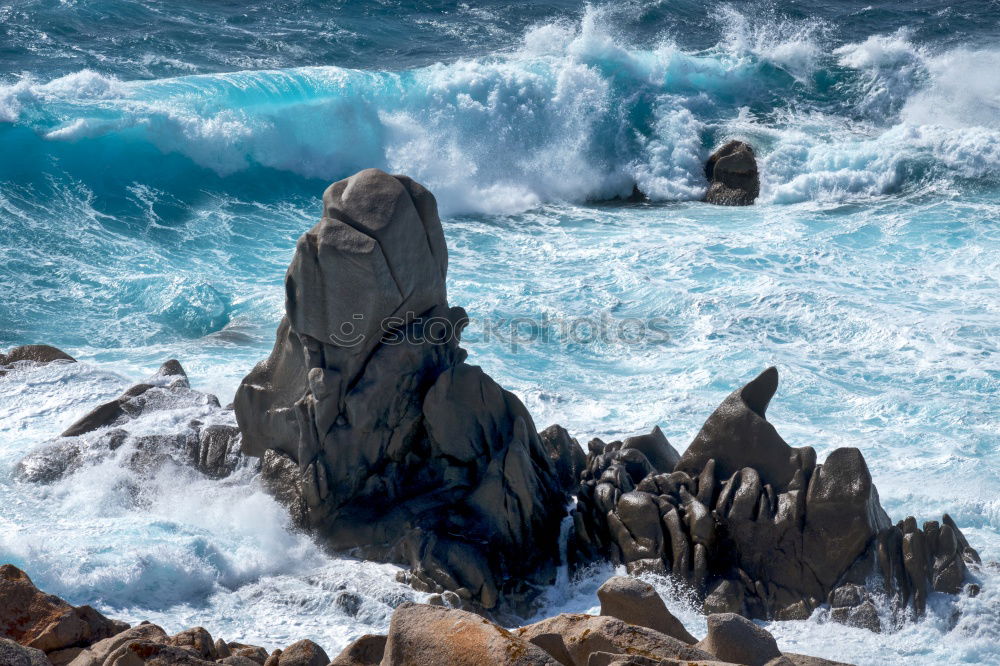 Similar – Lighthouse Nordeste on the Azores