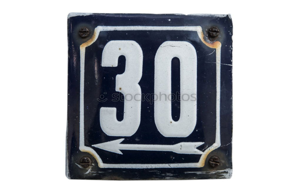 Similar – Image, Stock Photo the number 40 in metal with arrows