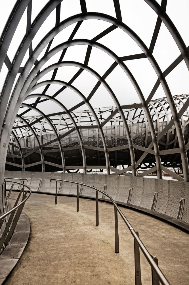 Similar – Image, Stock Photo Crowd in the Tiergarten Tunnel