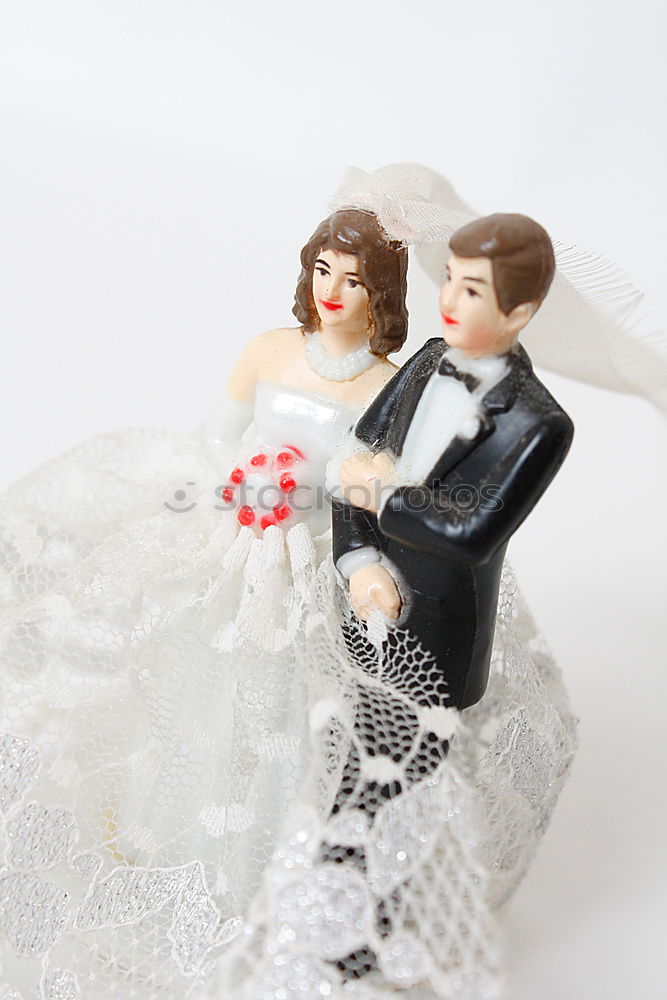 Similar – wedding couple doll Garden