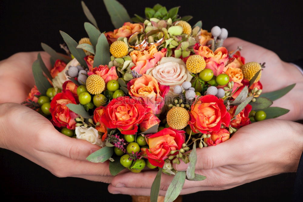 Similar – Old scissors and bunch of flowers