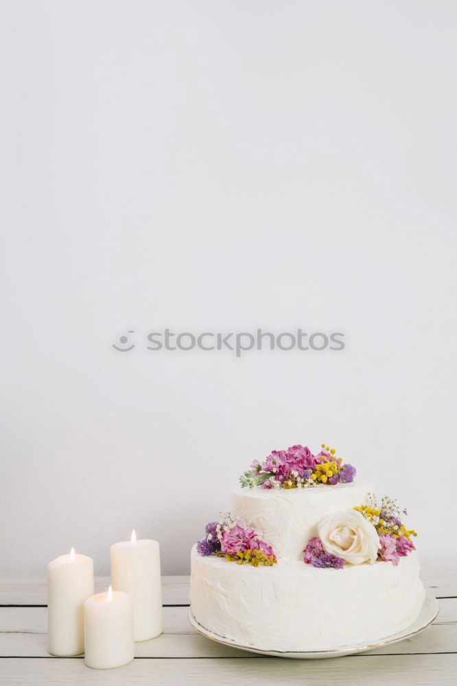 Similar – Blue plates with knife, fork and spring flowers