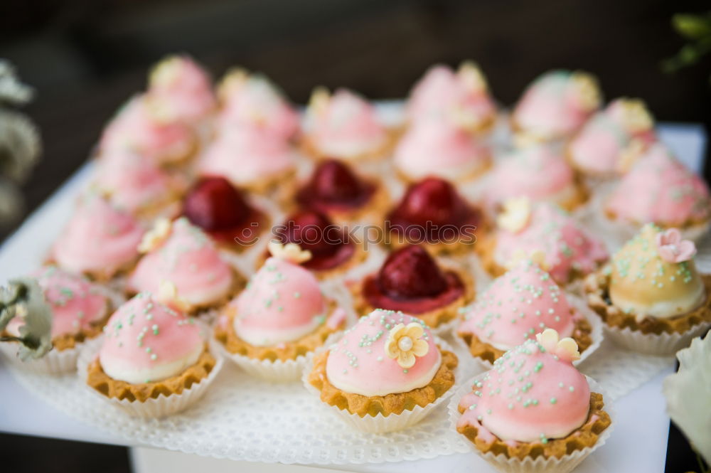 Similar – Image, Stock Photo Raspberry muffins Fruit