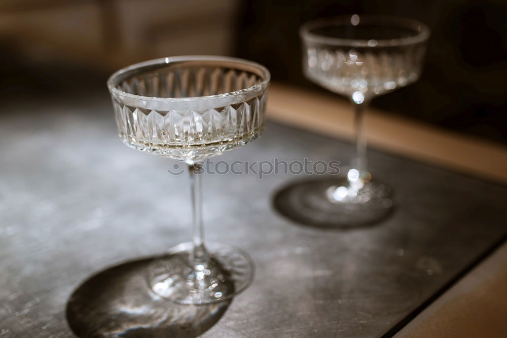 Similar – Glass of wine on wooden table