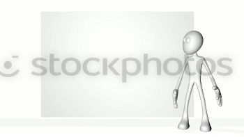 Similar – Image, Stock Photo New perspective. Head Silhouette with ladder