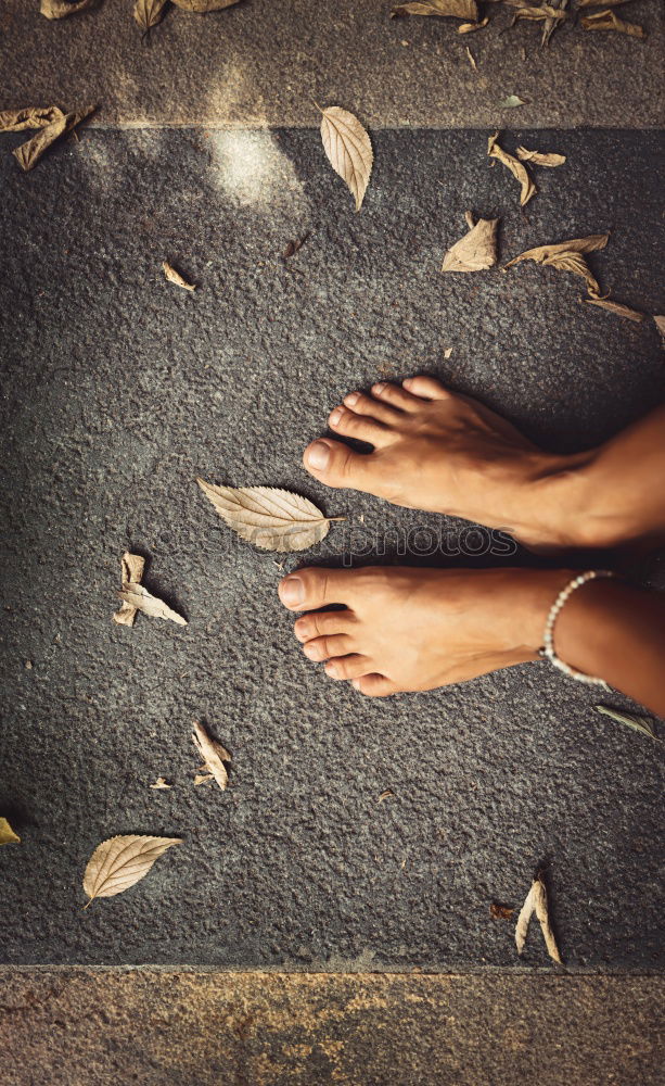 Similar – barefoot Human being