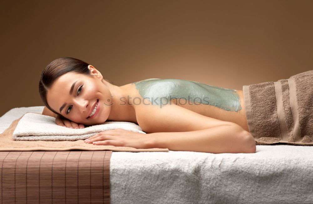 Similar – Woman lying in tub doing hydrotherapy treatment