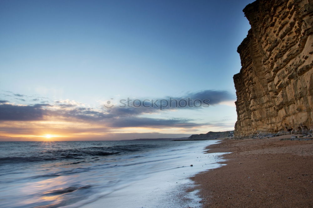 Similar – Image, Stock Photo Baltic Sea coast on the island of Moen in Denmark