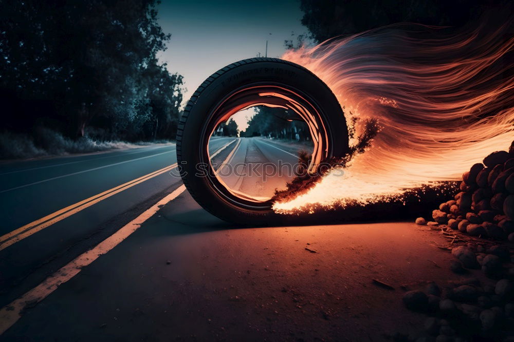 Similar – Image, Stock Photo Young happy adult men driving car in sunset