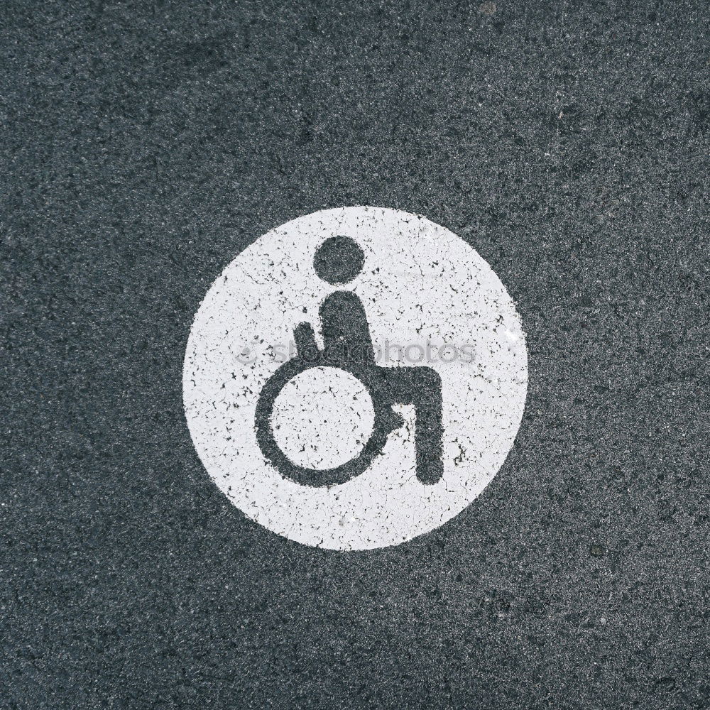 Similar – Image, Stock Photo wheelchair traffic signal in the street in Bilbao city