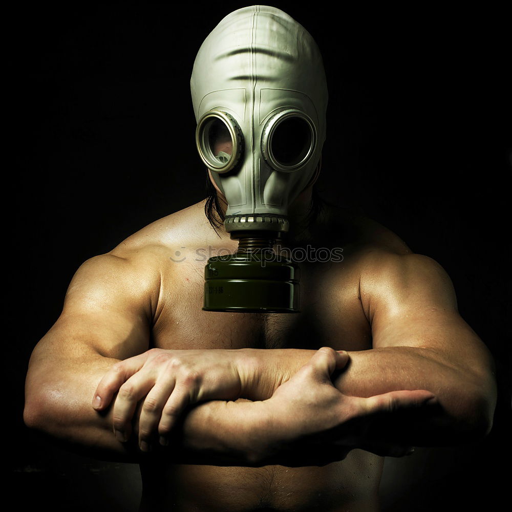 Similar – Image, Stock Photo mask Fetishism Mask