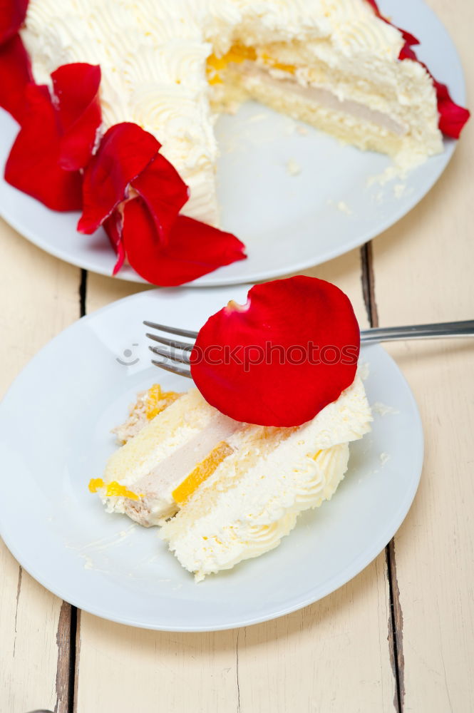 Similar – Image, Stock Photo Wedding cake. Food